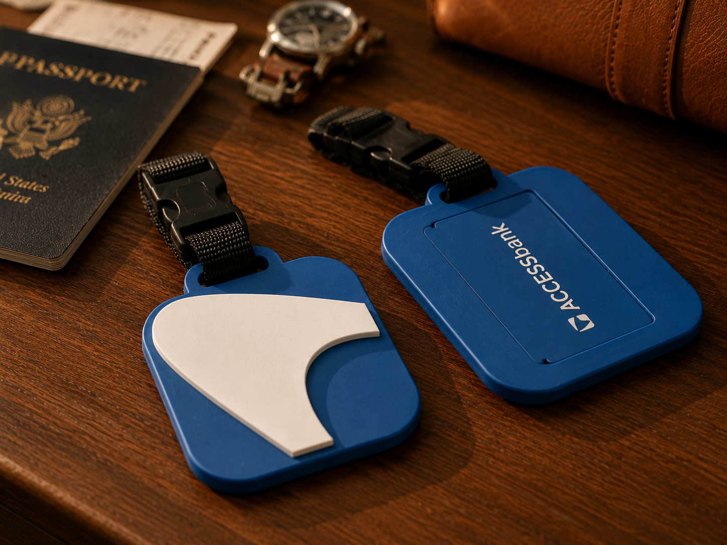 Branded luggage tags for the people always on the road