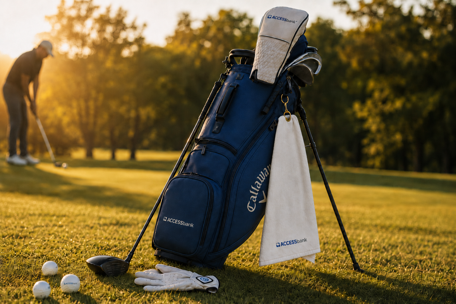 Custom golf bags & kits